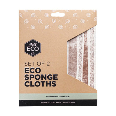 Ever Eco Eco Sponge Cloths Palm Spring  2 pack